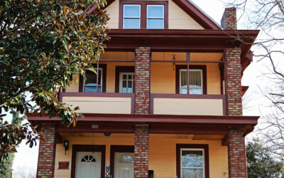 Outside view of McPherson Womans house